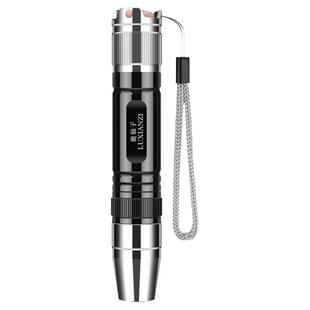 鹿仙子紫外线uv固化灯无影胶专业大功率紫光灯玉石鉴定专用手电筒