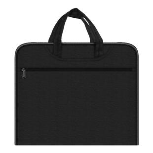 创生商务简约手提文件袋大容量多层设计文件包会议旅行公文袋蚂蚁布防水耐磨办公包多功能电脑包定制印刷logo