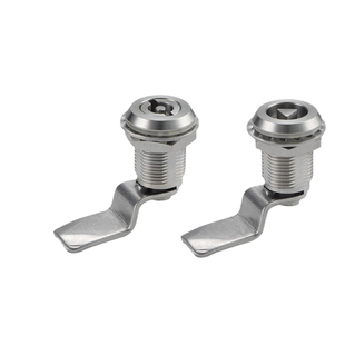 MS816可调伸缩拉紧转舌锁HC-XAU63不锈钢三角锁配电箱火车圆柱锁