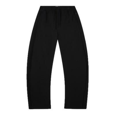 Oneup薄款运动卫裤男女弯刀抽绳宽松阔腿显瘦休闲跑步健身瑜伽裤