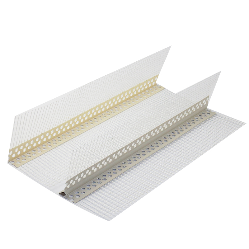 内外墙房檐屋檐带网鹰嘴滴水建筑线条网格布PVC护角窗台阴阳角条