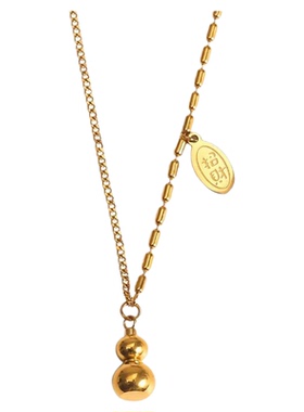 女士项链新款爆款葫芦吊坠锁骨链