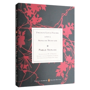 二十首情诗和绝望的歌 西班牙语原版 Twenty Love Poems and a Song of Despair 巴勃罗聂鲁达 Pablo Neruda 进口原版书籍