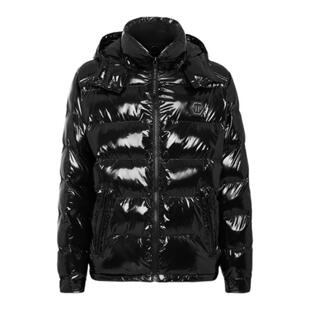 PHILIPP PLEIN 男士时尚休闲纯色夹克外套秋冬