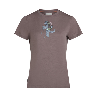 icebreaker印花T恤短袖徒步跑步