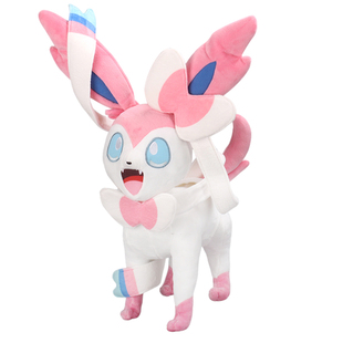 小精灵仙子伊布动漫毛绒公仔神奇宝贝周边二次元玩偶生日礼物女生