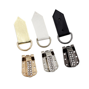 水貂裘皮草大衣金属鸭嘴扣皮对扣搭扣弓扣子隐形暗扣装饰纽扣辅料