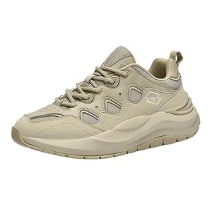 乐途男鞋运动鞋男冬季新款休闲老爹鞋百搭复古网面正品情侣款女鞋