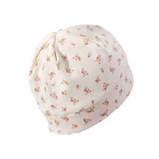 纯棉睡眠帽护额头防风老人睡帽无压感孕产妇月子帽四季薄款