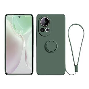 适用华为nova14ultra手机壳新款nova13pro保护套nova12/11/10/9/8简约液态硅胶女款带手绳指环支架的全包防摔