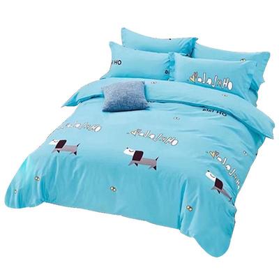 100%单人学生宿舍纯棉被套