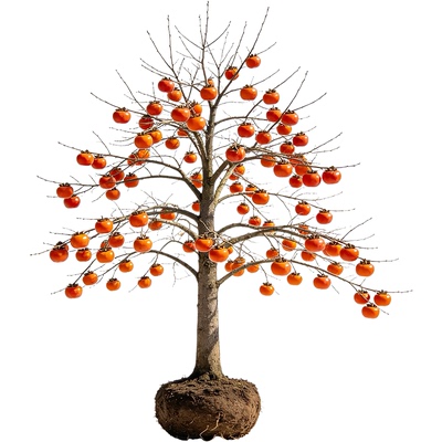 柿子挂满枝，福气进家门！