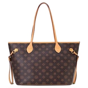 【买一得二】Daphne达芙妮经典印花百搭腋下手提托特包复古通勤包