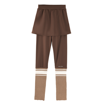 BarryBanny女童假两件裙裤打底裤