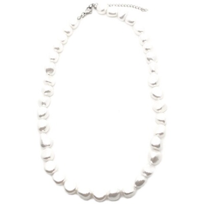 乐队的夏天2Mandarin chace同款异形珍珠项链贝珠轻奢百搭锁骨链A