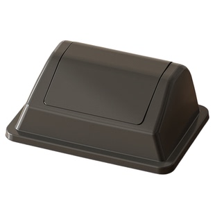 商用垃圾桶配件盖子轮子压框20升40升60升方形摇盖万向轮专用零件