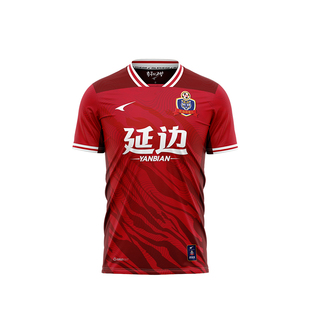 UCAN锐克2024赛季延边龙鼎足球俱乐部主客场足球服中甲球员版球衣