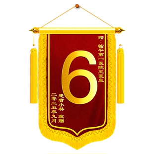 锦旗定制感谢医生旌旗订做送医护人员中医科室主任院长护士消化牙科妇产科送子妙手回春高档谢礼创意刺绣定做