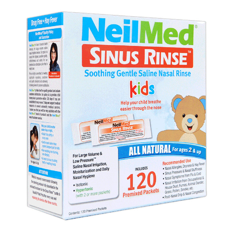 NeilMed洗鼻盐儿童专用配洗