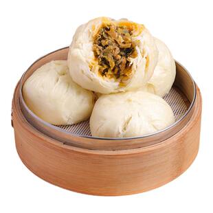 云南破酥包子美味酸菜肉丁陷儿童营养早餐面点加热即食速冻半成品