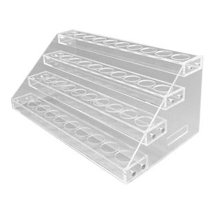 亚克力口红架冻干粉陈列架指甲油唇釉收纳架瓶装架补剂展示架