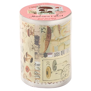 自然邮局PET胶带贴纸邮票复古植物旅游风景花卉中古模切素材DIY