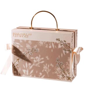 新年礼物盒生日礼盒空盒三八妇女节礼品包装盒手提盒子女神节礼盒