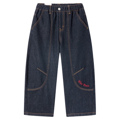 MINIPEACE太平鸟童装男童牛仔裤春季儿童香蕉裤子中大童长裤潮