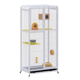 松鼠笼子专用宠物别墅家用大号三层貂笼花枝鼠小宠龙猫魔王大号笼