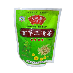 百草三清茶多味药食同源草本植物下火去凉茶蒲公英金银花热湿菊花
