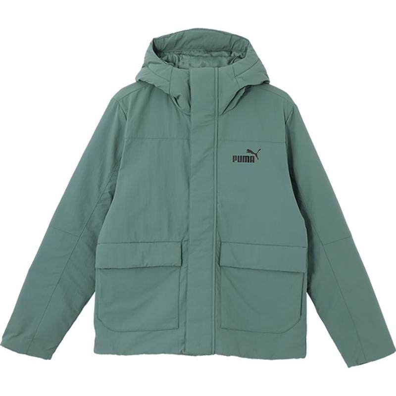 Puma/彪马正品新款男女加厚工装休闲连帽夹棉外套631620-44