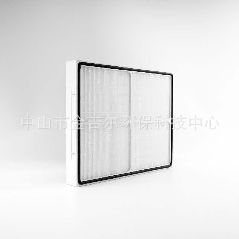 101076CH适配安利逸新空气净化器滤芯活性炭除毛发净味3号过滤网