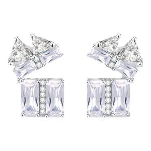 abyb盛放耳钉轻奢小香风耳夹女无耳洞925纯银针耳饰耳环饰品礼物