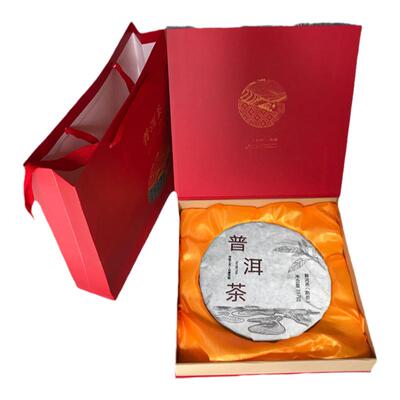 普洱熟茶礼盒装送礼长辈亲朋好友