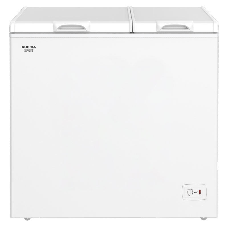 澳柯玛bcd-210cne家用双箱冰柜