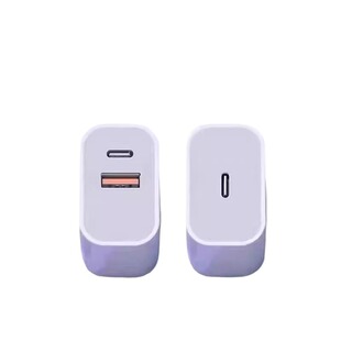 45WPD双口适用苹果充电器头iPhone15/16/17快充头1420数据线30w插头二合一typec双多口原套装11XR冲iPad平板