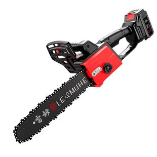 雷姆赫锂电锯大功率家用锯树小型手持户外伐木锯充电式电动电链锯