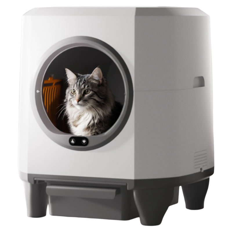 PPTT智能除臭全自动猫砂盆电动铲屎机猫厕所猫咪超大号猫砂盆可嵌