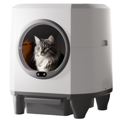 PPTT智能除臭全自动猫砂盆电动铲屎机猫厕所猫咪超大号猫砂盆可嵌