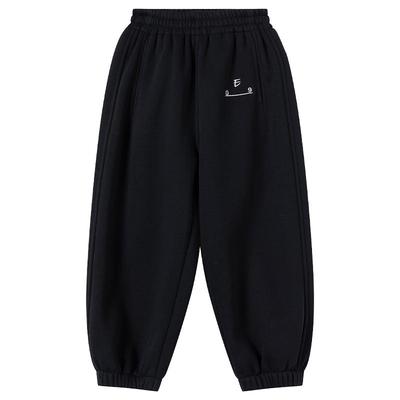 小象汉姆男童冬季加绒运动裤