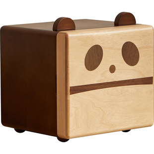 实木大熊猫首饰盒收纳盒精致高档珠宝饰品盒新婚结婚闺蜜生日礼物