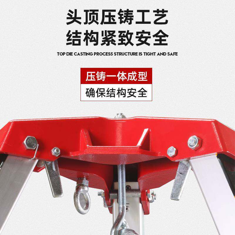 起泽消防应急救援三脚架有限空间三角架可收缩井口探洞铝合金支架