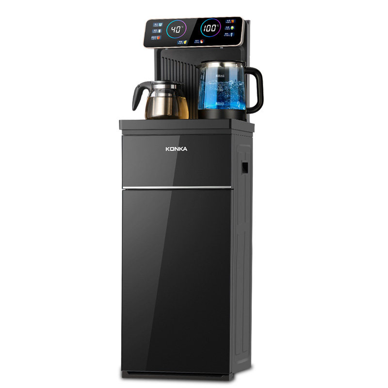 康佳智能语音茶吧机家用饮水机制冷制热金属侧板整机加厚办公泡茶