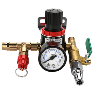 水包水包砂多彩喷枪压力罐桶配件通用2510升15高压锅调压表安全阀