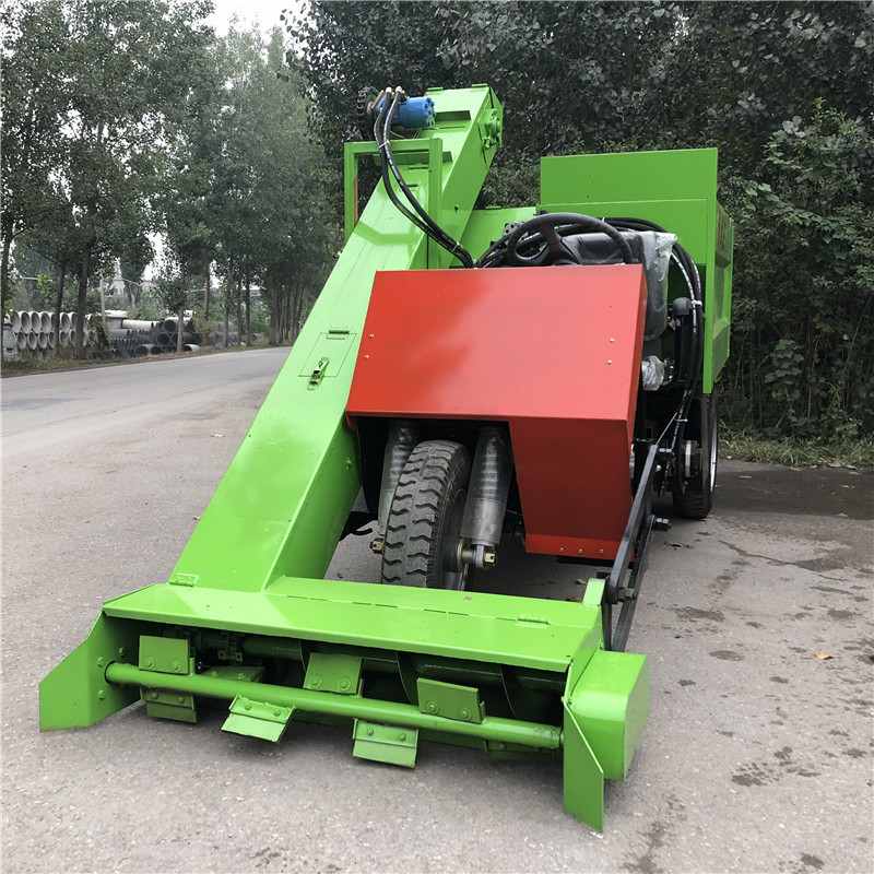 肉牛养殖设备清粪车稠稀两用的粪污清扫机柴油动力三轮四轮铲粪车