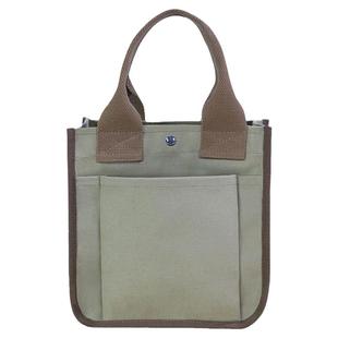 上班女生韩版手提帆布包新款通勤时尚日系小清新百搭手拎包杂物袋