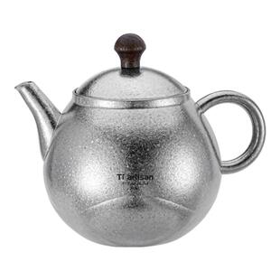 钛工匠纯钛泡茶壶户外露营便携龙蛋壶家用泡茶器纯钛旅行茶具套装