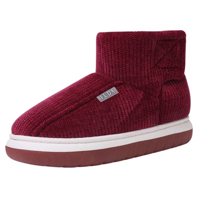 冬季高帮加绒保暖棉鞋男女款