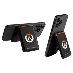 Blizzard暴雪官方正版游戏周边守望先锋LOGO磁吸卡包手机支架