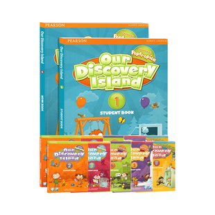 朗文培生少儿英语教材 Our Discovery Island 1/2/3/4/5/6级别小学英文课本6-12岁少儿英语课外培训辅导美语课程朗文ODI探索英语